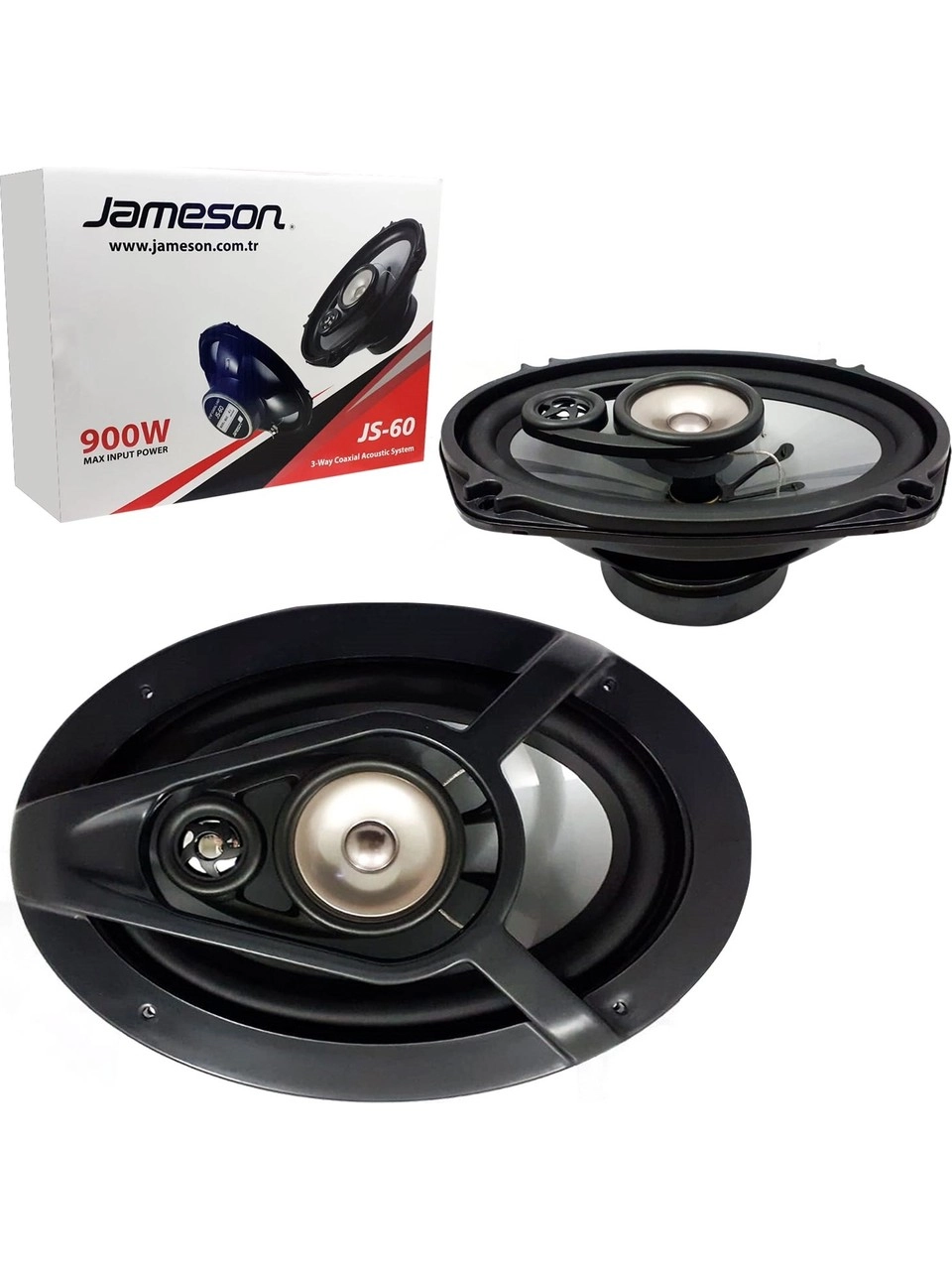 Oto Hoparlör Oval 6x9 900W 2 Adet Jameson Js-60