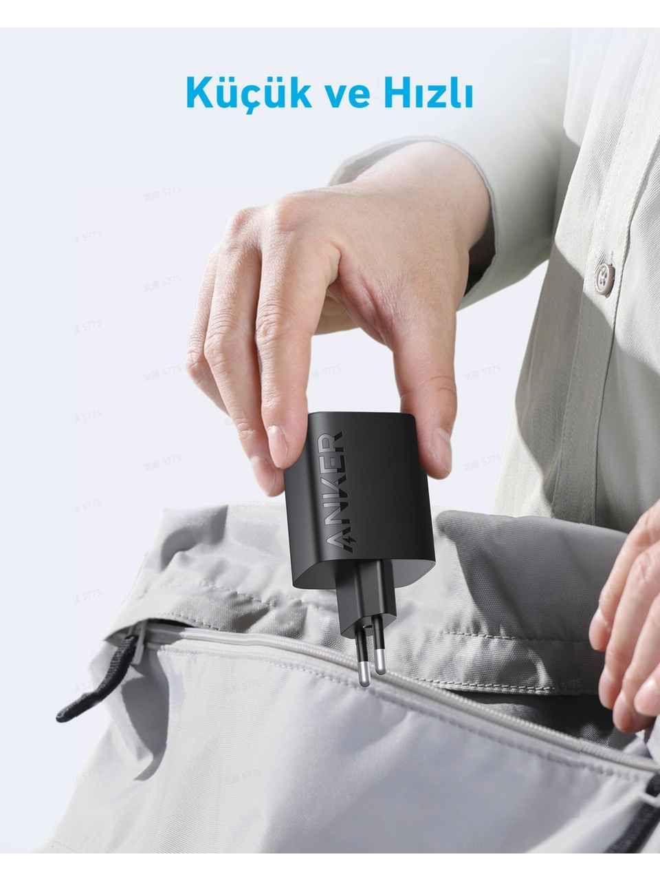 Anker Şarj Cihazı 336 Powerport 67W Yüksek Hızlı USB-C Şarj - PowerIQ 3.0 ve ActiveShield 