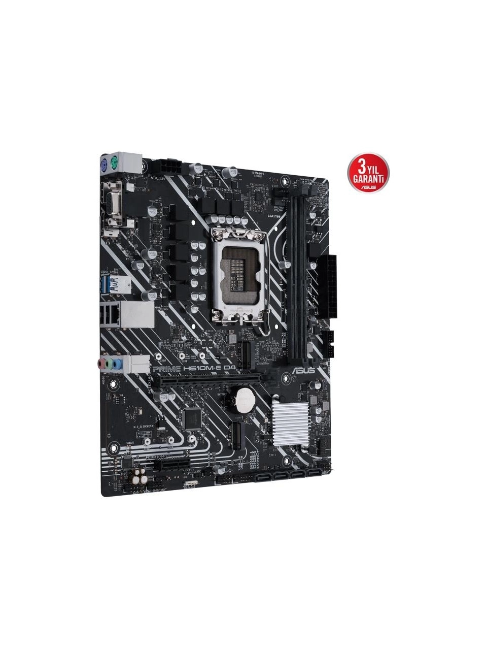 PRIME H610M-E D4-CSM DDR4 3200MHz DP HDMI M.2 mATX 1700p