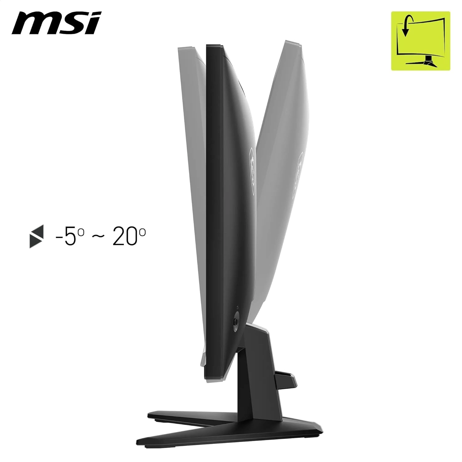27’’ MAG 275F Gaming Monitör FHD 16:9, Flat, Rapid IPS 180Hz 0.5ms(GTG)