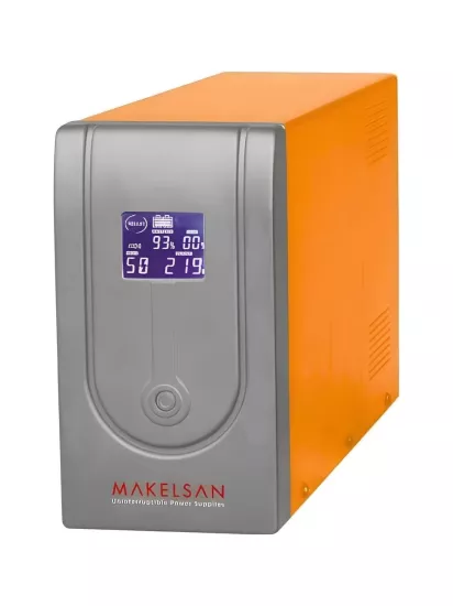 Makelsan Lion 2200VA LCD Ekran 2x9Ah 4-8Dk Line Interactive UPS MU02200L11MP005