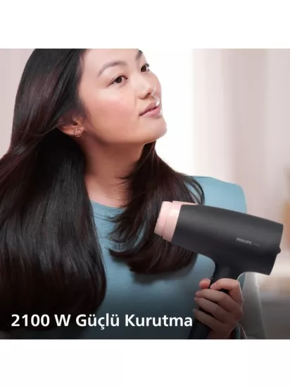 Philips BHD350/06 Thermoprotect Saç Kurutma Makinesi - 2100W, Gelişmiş İyonik Bakım, 6 Isı ve Hız Ayarı