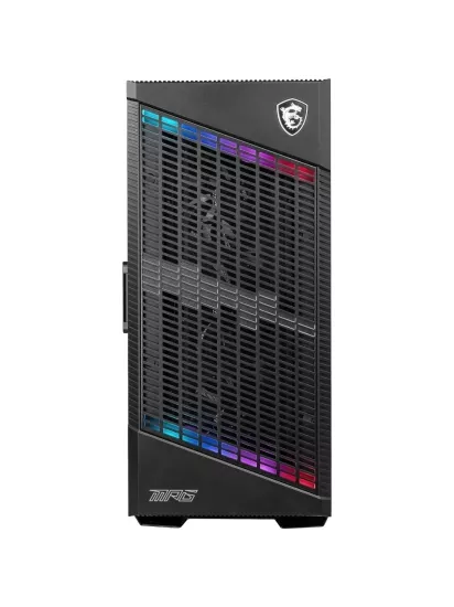 MSI MPG Velox 100P Airflow RGB ATX Mid Tower Kasa  Temperli Cam Tasarı