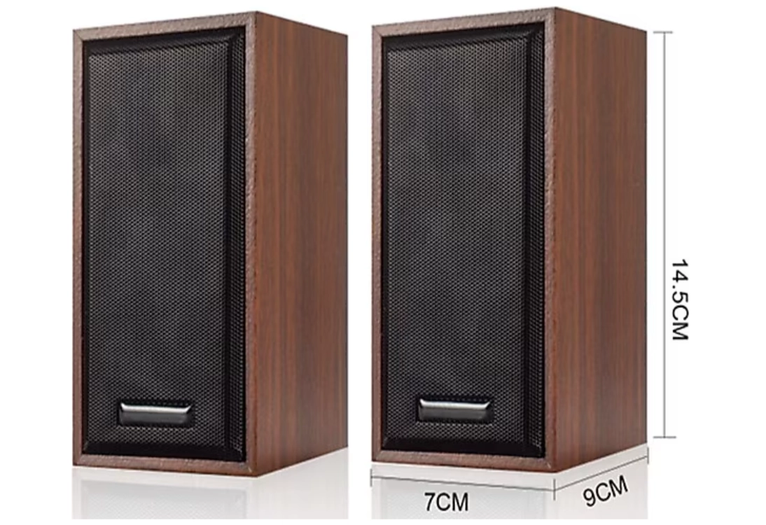 Snopy SN-385 1+1 Speaker USB 2.0 USB 5V 80DB   2.5’’ 3W*2 Speaker